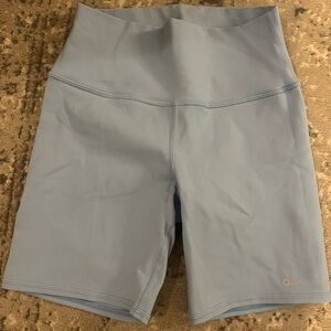 ALO Yoga Women's Light Blue Shorts